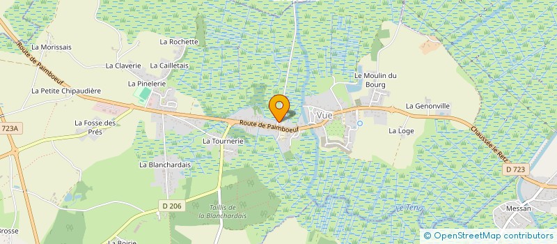 localisation de l'entreprise MONSIEUR DOGOH KOUASSI  VUE