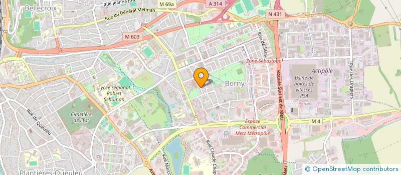 localisation de l'entreprise MONSIEUR DOGUKAN ALTINOK  METZ