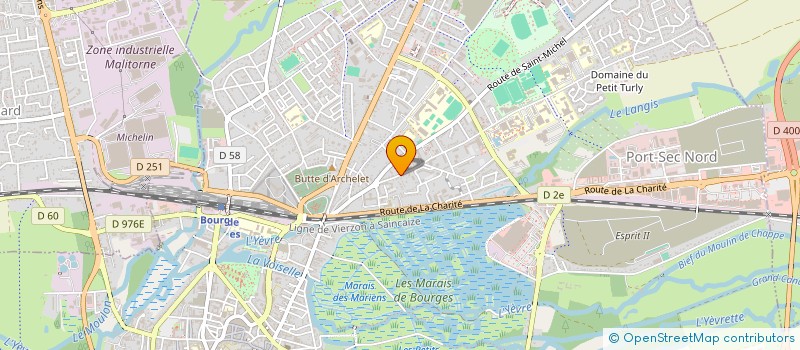 localisation de l'entreprise MONSIEUR DOHETO HONKPEHEDJI  BOURGES