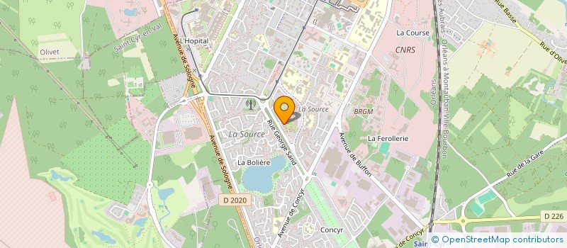 localisation de l'entreprise MONSIEUR DOIRDALA THONDGAM à ORLEANS