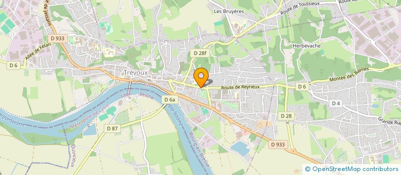 localisation de l'entreprise MONSIEUR DOKMANE LOUBAZID  TREVOUX