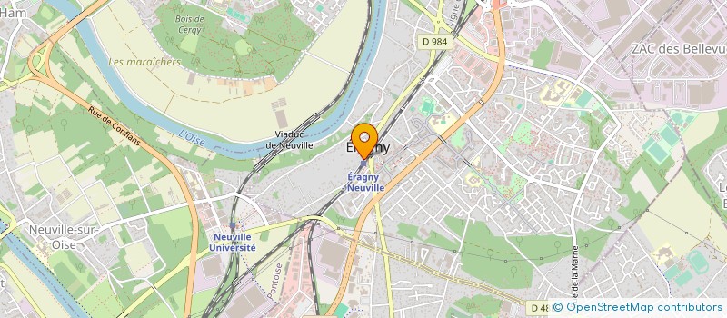 localisation de l'entreprise MONSIEUR DOLANESCU LINGURAR  ERAGNY