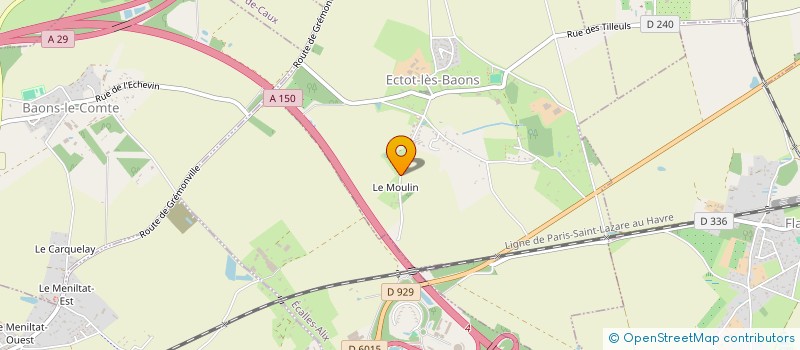 localisation de l'entreprise MONSIEUR DOM CHEMINEL LENORMAND  ECTOT-LES-BAONS