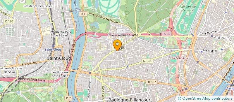 localisation de l'entreprise MONSIEUR DOMENICO BALDASSANO à BOULOGNE-BILLANCOURT