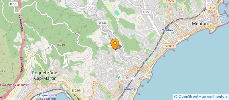 localisation de l'entreprise MONSIEUR DOMENICO BIAMONTI à ROQUEBRUNE-CAP-MARTIN