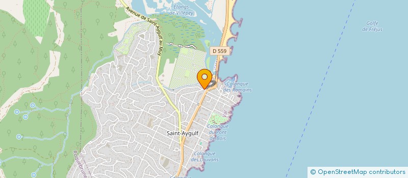 localisation de l'entreprise MONSIEUR DOMENICO CASERTA à FREJUS