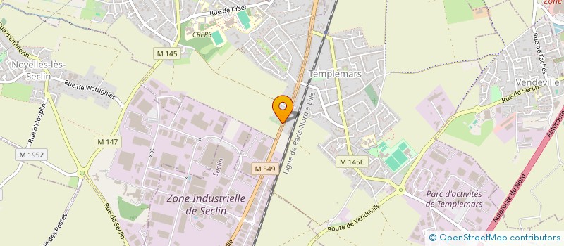 localisation de l'entreprise MONSIEUR DOMENICO DE STEFANO  WATTIGNIES