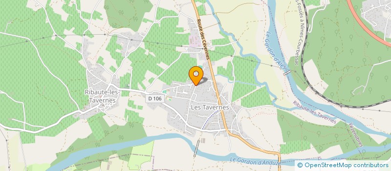 localisation de l'entreprise MONSIEUR DOMENICO LEONELLO  RIBAUTE-LES-TAVERNES