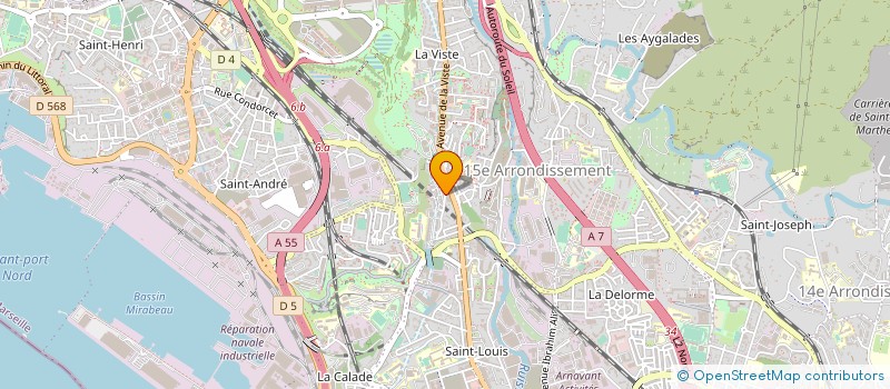 localisation de l'entreprise MONSIEUR DOMENICO LO MAURO à MARSEILLE