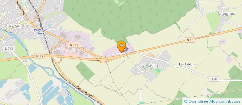 localisation de l'entreprise MONSIEUR DOMICE JULLIEN  PACY-SUR-EURE