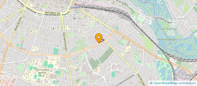 localisation de l'entreprise MONSIEUR DOMICE TABUTEAU  AMIENS