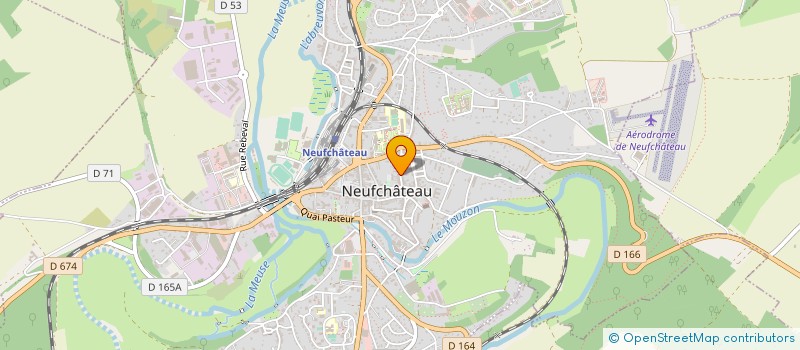 localisation de l'entreprise MONSIEUR DOMIINIQUE BARETH à NEUFCHATEAU