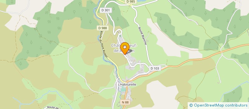 localisation de l'entreprise MONSIEUR DOMINGO DASILVACARVALHO  MONT LOZERE ET GOULET