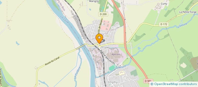 localisation de l'entreprise MONSIEUR DOMINGO GONZALEZ  IMPHY