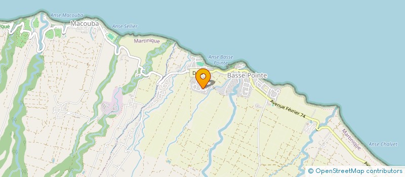 localisation de l'entreprise MONSIEUR DOMINGO PORQUERAS  BASSE-POINTE