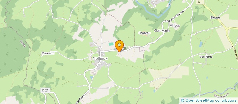 localisation de l'entreprise MONSIEUR DOMINGO RAMIREZ  SAINT JULIEN D'ODDES