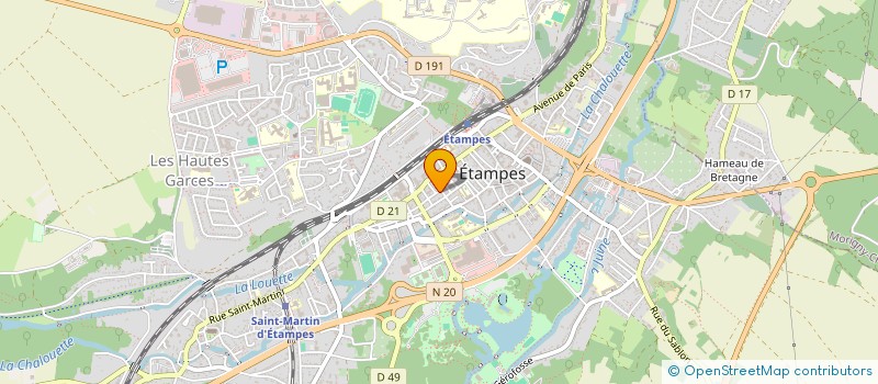 localisation de l'entreprise MONSIEUR DOMINGO RAMOS  ETAMPES