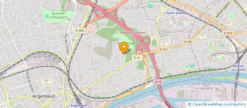 localisation de l'entreprise MONSIEUR DOMINGOS ALVES  ARGENTEUIL