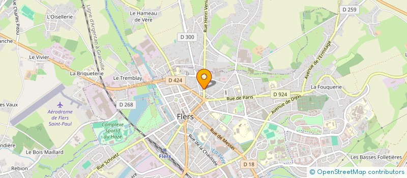 localisation de l'entreprise MONSIEUR DOMINGOS DA SILVA à FLERS
