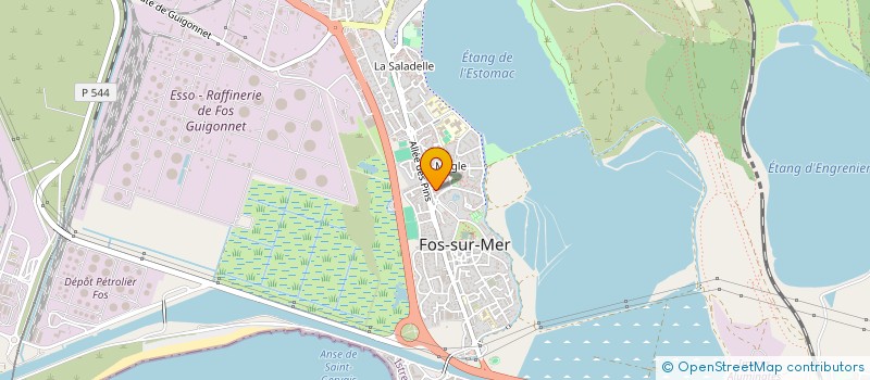 localisation de l'entreprise MONSIEUR DOMINGOS DA SILVA VIEIRA  FOS-SUR-MER