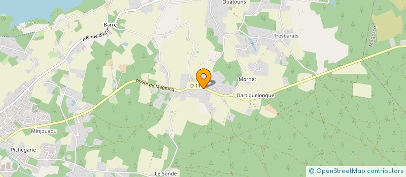 localisation de l'entreprise MONSIEUR DOMINGOS DE CAMPOS  SOUSTONS