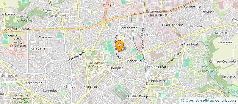 localisation de l'entreprise MONSIEUR DOMINGOS GONCALVES  BREST