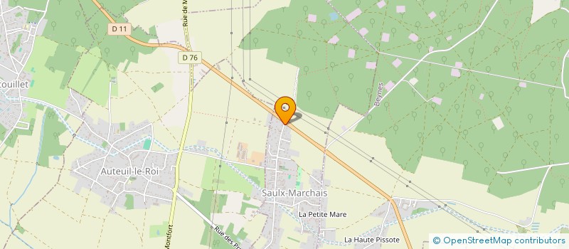 localisation de l'entreprise MONSIEUR DOMINGOS GONCALVES MARTIN  SAULX-MARCHAIS