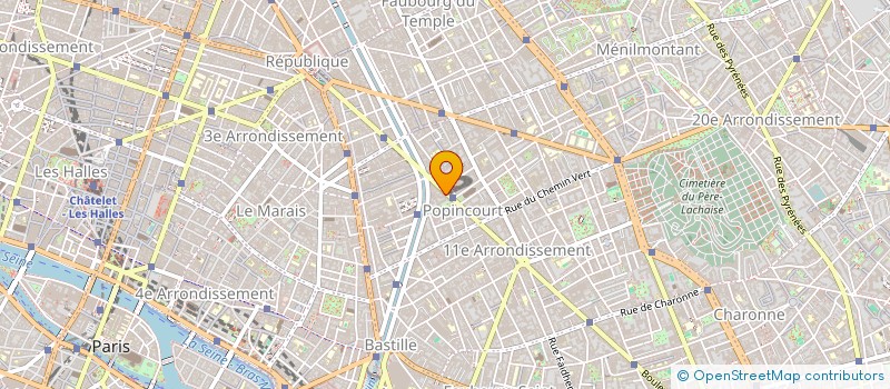 localisation de l'entreprise MONSIEUR DOMINGOS GUIMARAES MARQUES  PARIS