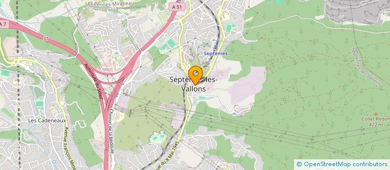 localisation de l'entreprise MONSIEUR DOMINGOS PEREIRA à SEPTEMES-LES-VALLONS