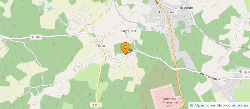 localisation de l'entreprise MONSIEUR DOMINGOS PEREIRA  DIRAC