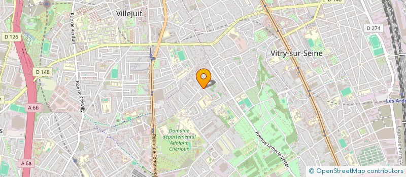 localisation de l'entreprise MONSIEUR DOMINGOS SEMEDO à VITRY-SUR-SEINE