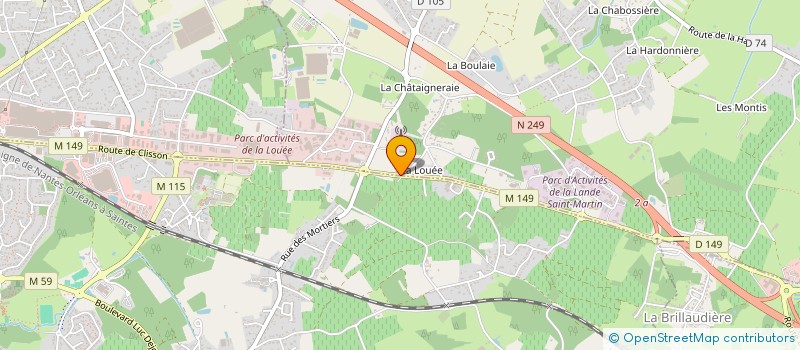 localisation de l'entreprise MONSIEUR DOMINIC CHRISTIE à HAUTE-GOULAINE