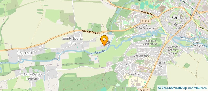 localisation de l'entreprise MONSIEUR DOMINIC DORMEUIL  COURTEUIL