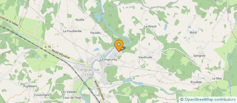 localisation de l'entreprise MONSIEUR DOMINIC FERRIGNO  CORGNAC SUR L'ISLE