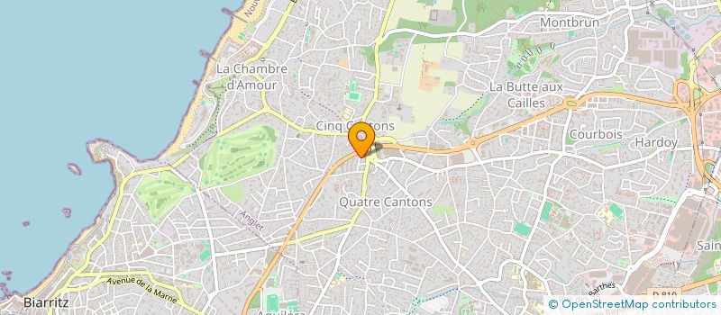 localisation de l'entreprise MONSIEUR DOMINIC SIMONS  ANGLET