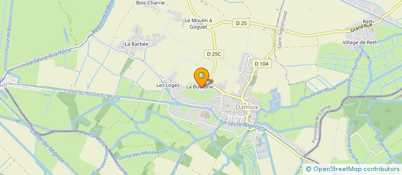 localisation de l'entreprise MONSIEUR DOMINICK LORENZ à DAMVIX