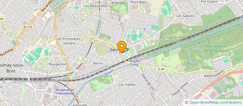 localisation de l'entreprise MONSIEUR DOMINICO GALLO à SEVRAN