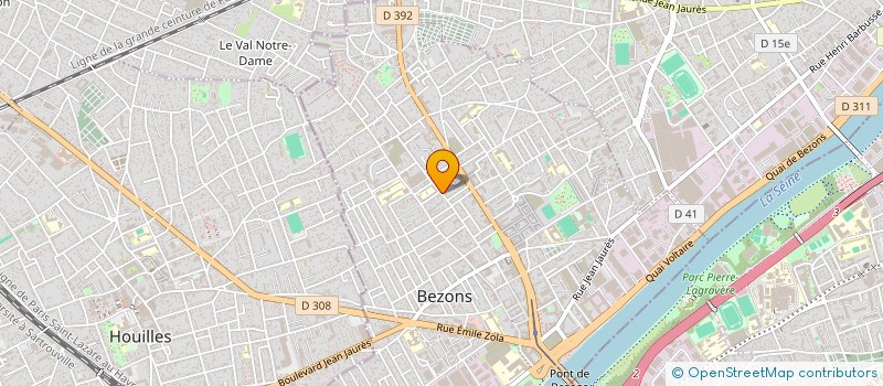 localisation de l'entreprise MONSIEUR DOMINIK ADAMUS  BEZONS