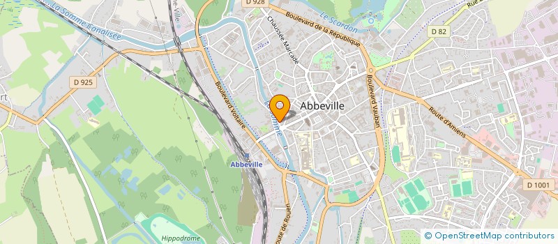 localisation de l'entreprise MONSIEUR DOMINIK DOERRIE  ABBEVILLE