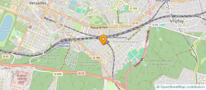 localisation de l'entreprise MONSIEUR DOMINIK PETELSKI à VERSAILLES