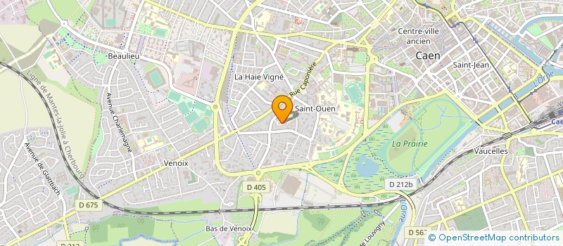 localisation de l'entreprise MONSIEUR DOMINIQUE ACHILLE à CAEN