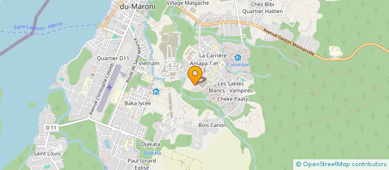 localisation de l'entreprise MONSIEUR DOMINIQUE ADELAIDE à SAINT-LAURENT-DU-MARONI