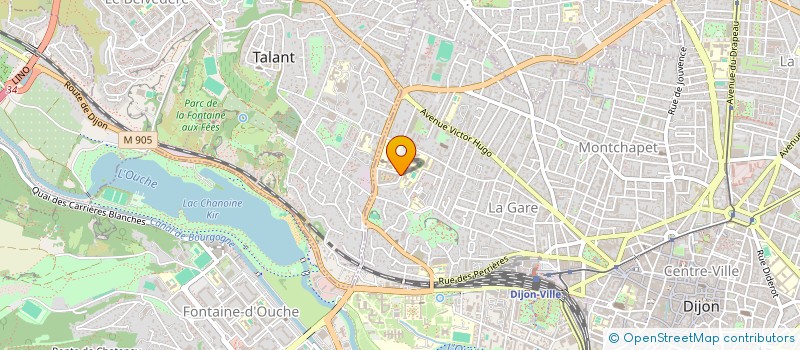 localisation de l'entreprise MONSIEUR DOMINIQUE AERTS à DIJON