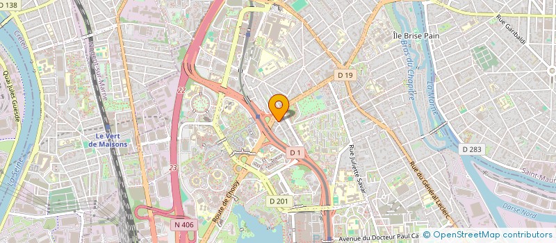 localisation de l'entreprise MONSIEUR DOMINIQUE AHOUE  CRETEIL