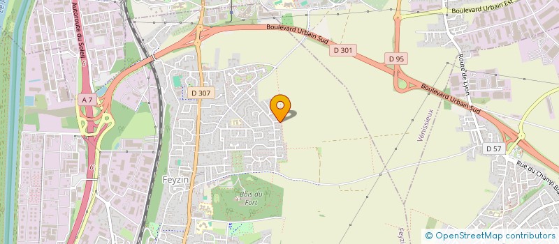 localisation de l'entreprise MONSIEUR DOMINIQUE AIMARD  FEYZIN