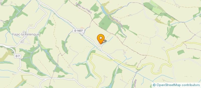 localisation de l'entreprise MONSIEUR DOMINIQUE ALDEBERT  LA LOUVIERE-LAURAGAIS