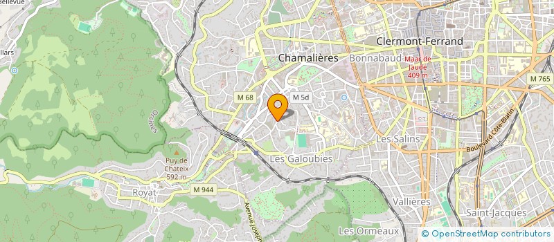 localisation de l'entreprise MONSIEUR DOMINIQUE ALDER à CHAMALIERES