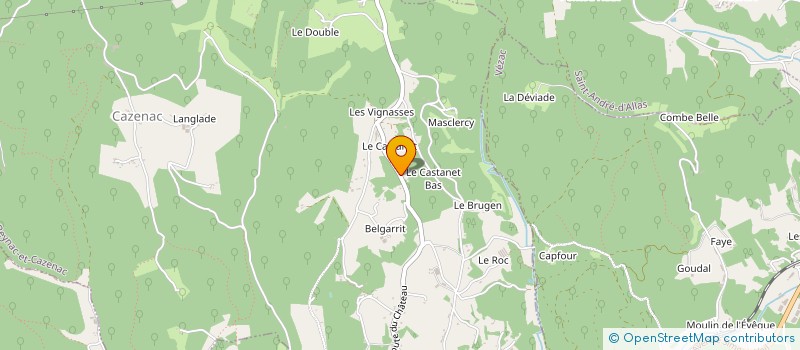 localisation de l'entreprise MONSIEUR DOMINIQUE ALLAERT à BEYNAC-ET-CAZENAC