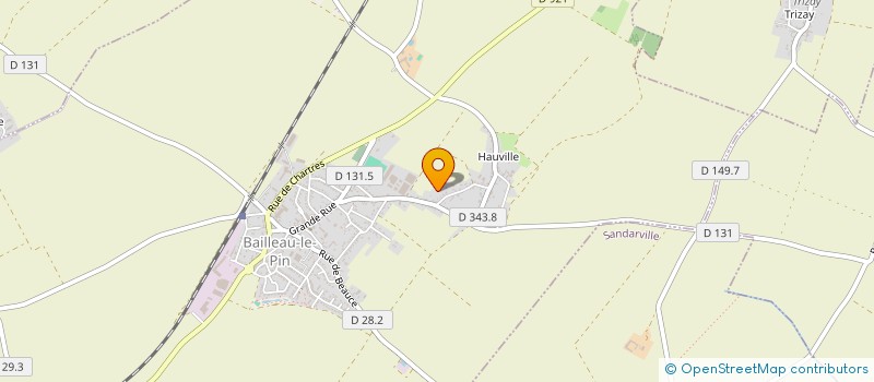 localisation de l'entreprise MONSIEUR DOMINIQUE ALLARD à BAILLEAU-LE-PIN