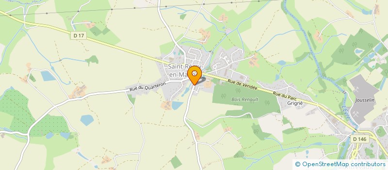 localisation de l'entreprise MONSIEUR DOMINIQUE ALLARD  BEAUPREAU-EN-MAUGES